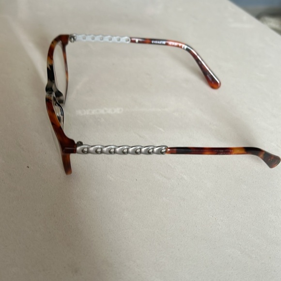 Coach Eyeglasses HC6121 5519 Amber Grey Multi Tort 53 17 140 - Picture 9 of 16